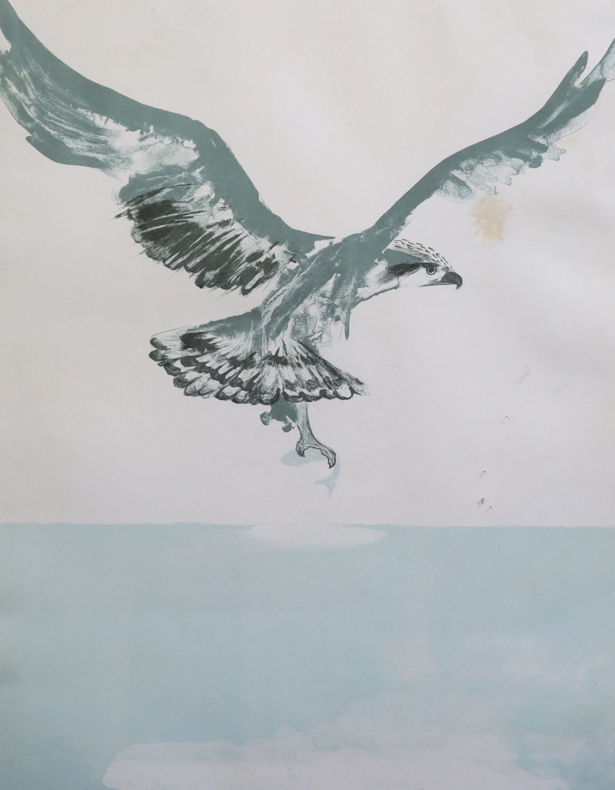 Dame Elizabeth Frink (1930-1993), Osprey, 1974, lithograph printed in colours, 64.5 x 47cm